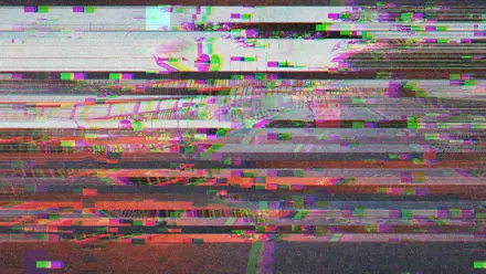 DataStorm Data Mosh preset — compression artifacts and displaced blocks