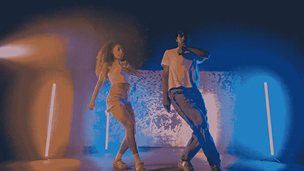 GIF with Ordered Bayer 8x8 dithering — retro crosshatch pattern